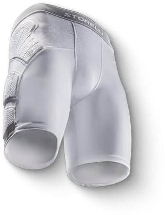 Storelli Unisex BodyShield-Aufprallschutz-gepolsterte Shorts | Wattierte Fußball-gepolsterte Kompressionshose | Verbesserter Schutz des Unterkörpers |