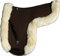 Engel Reitsport Lammfell Satteldecke SADEK4-D-MOC-MOC Unterseite komplett Fell Fellkranz Steppstoff moccabraun Fell Mocca Dressur (D)