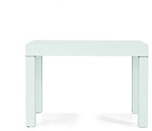 KONTE.DESIGN Tavolo Consolle allungabile SORRENTO in legno nobilitato, Bianco Frassinato, 90 x 50 90 x 300