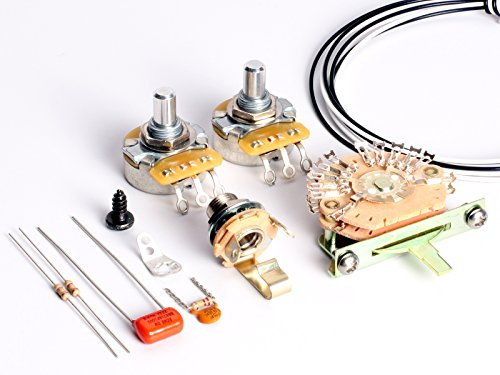 toneshapers Verkabelung Kit, Telecaster, HH1 (Big Apple – benötigt 4-polige Humbuckern)