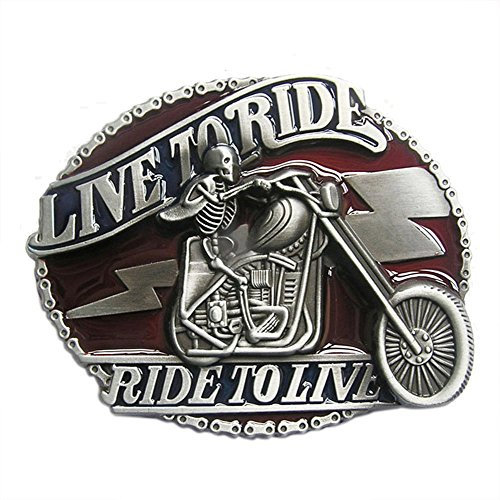 JEAN'S FRIEND Flask Motorcycle Biker Rider Belt Buckle Boucle de ceinture Mix Styles Choice (2)