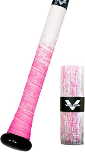 Vulcan Sporting Goods Co. Unisex-Erwachsene V100-PNKBURST Vulcan Schlägergriff, 1,00 mm, Pink Burst, 1.00mm Bat Grip