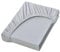 NatureMark Jersey Spannbettlaken, Spannbetttuch 100% Baumwolle in vielen Größen und Farben MARKENQUALITÄT ÖKOTEX Standard 100 | 90 x 200 cm - 100 x 200 cm - Silber grau