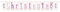 Unique Party Bunting Tauf Banner (2.13 Meter) (Pink)