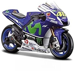 Yamaha Motorbike Rossi Personalised Name Age Happy Birthday A4 Easy-Peel PRE-Cut Edible Icing Sheet Cake Topper Decoration