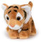 Stofftier Tiger, braun, 13 cm Kuscheltier Plüschtier, Wildtier Zootier Raubkatze Softplüsch