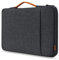 Inateck 360° Protection Laptop Sleeve Case Bag Compatible with 13 inch MacBook Air M4/M3/M2/M1 2025-2012, 14 inch MacBook Pro/Max M4/M3/M2/M1 2024-2021, 12.3 inch Surface Pro, Black Grey
