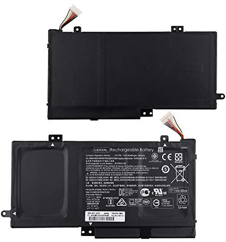 E-yiiviil Batterie de rechange LE03XL compatible avec HP Envy X360 796356-005