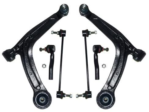 MASTER-SPORT 36971-KIT-MS Lenkersatz Radaufhängung Querlenker Satz mit selbstsichernder Mutter Vorne Vorne Rechts Vorne Links Kompatibel mit FIAT 500 312 500 C 312, FORD KA RU8, ABARTH