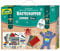 Lena 42665 - Jumbo Bastelkoffer mit 800 Teile in kräftigen Farben, Material zum Basteln, mit Moosgummi, Buntpapier, Pompon, Bänder, Kulleraugen, Holzstiele und vielem mehr, ab 5 Jahre, blau