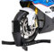 ConStands Montageständer für Vespa Wippe Vorderrad Easy Plus schwarz-matt