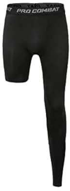 Jonscart Einbein-Kompressionsstrumpfhose, lange Hose, Basketball, Sport, Baselayer, Unterwäsche, aktive Tight