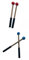 SM SunniMix 2 Paire Baguette Batterie, Baguette De Percussion, Battes Pour Batterie Et Percussion,baguettes De Batterie En Silicone En Bois Handpan Tambour Maillet Pour Glockenspiel Instrument
