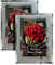 PETAFLOP Bilderrahmen 10x15, Bilderrahmen Glas 2er-Set für Hochzeiten, Häuser, Büros