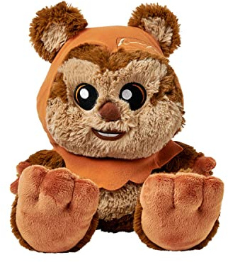 Disney Store Offizielles Star Wars Wicket Ewok Plüsch mit großen Füßen - kleines 27,9 cm Kuscheltier für Fans, perfektes Sammlerstück & Geschenk für alle Altersgruppen - Kultiges Ewok Design
