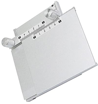 Mikroskop-Arbeitstisch, Mikroskop-Präzisionstisch, Aluminiumlegierung, Zwei-Wege-Route, mechanischer Tisch, Arbeitsständer, 40 mm XY-Bewegungsabstand mit Skala