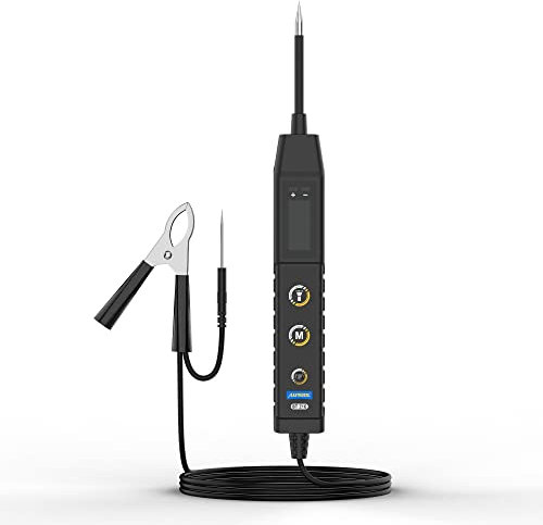 Kit Sonda per circuito di alimentazione, 12V 24V strumento di sistema elettrico AUTOOL BT210 AC DC digitale cercatore di tensione breve auto fusibile relè Tester 9-30V Automotive Circuit Tester