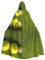 Grass-Baseball-Softball Unisex mit Kapuze Halloween Umhang Cosplay Halloween Weihnachten Verkleidung Kostüme für Erwachsene