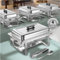 KScocina Chafing Dish Buffet-Set, 4 Stück, 9,5 QT Chafing Dish aus hochwertigem Edelstahl, grauer Griff, Küchen- und Essutensilien (4)