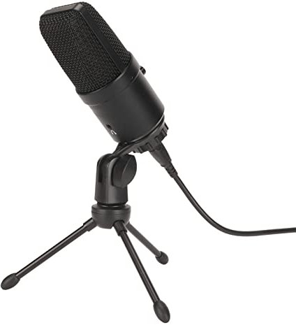 USB Microphone, Plug and Play Gaming Mic,PC Computer Gaming Streaming Mic with RGB Light, Mute Button, Noise Reduction,Adjustable Volume for PC,PS5 and IOS