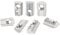 40 Stück Nutensteine M4 mit Zentrierung Kugel Nut 8 T Nutsteine Schrauben Set 30-Serie M4 Aluprofil 30x30 Gleitmutter mit Federkugel für Alu C Profil 3D Drucker CNC, Europäische Normen
