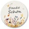TJUSPIRIT 500 Stk Danke Aufkleber Thank You Sticker 3.8cm Rund Aufkleber Danke Etiketten Selbstklebend im Blumenstil für Geschenkverpackungen Umschlägen DIY Karten Handarbeit
