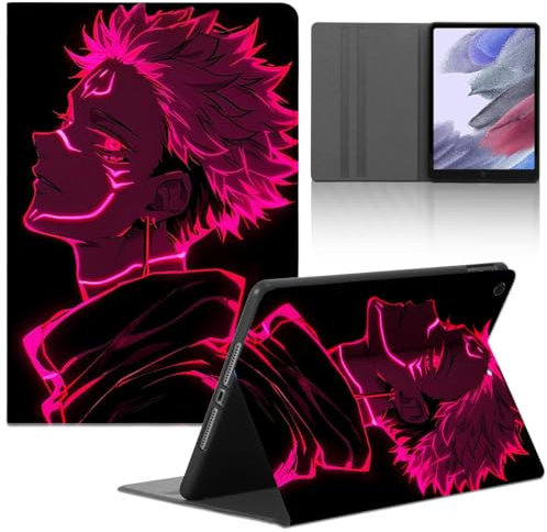 LunarDrift Tablet Hülle für Apple iPad Pro 11 2018/iPad Pro 11 2020/2021 11'', Anime Yuuji Itadori Junge Halten Sie vorne Schutzhülle PU Leder Flip Multi-Winkel Verstellbar Ständer Tablet Folio