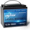 UBETTER 12V 50Ah LiFePO4 Batterie, 12V Lithiumbatterie mit 50A BMS, Max. 640Wh mit 4000+ Zyklen Deep Cycle, Unterstützung in Serie/Parallel, perfekt für Innen und Außen, Solarstromanlagen, RV, Camper