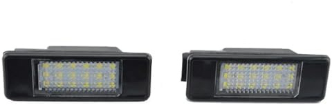 Rear Licence License Plate Light License Number Lamp For Citroen C2 3D For C4 5D C8 4D C6 4D Plate Lamp(Pair L)