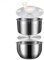 RCYF 6L Salad Spinner Stainless Steel Large Vegetable Washer with PP Lid for Fruit Washer Pasta & Fries Spinner Salad Dryer