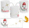 CREATIVASS Taza personalizada con nombre para Navidad y Reyes Magos Diseño Original Regalo Navidades Fiesta Melchor Gaspar Baltasar Renos Papa Noel Elfos 24 modelos (NAVIDAD4)