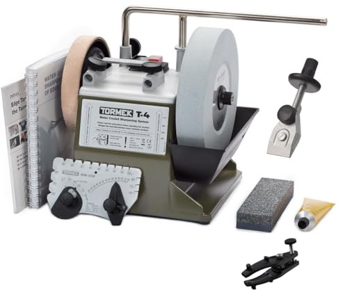 Tormek - Macinatrice T-4 Bushcraft - Aggiornamento 2024 con AX-40