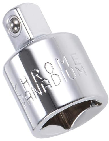 TA-VIGOR 3/8 Inch Drive (F) x 1/4 Inch (M) Socket Adapter, Chrome Vanadium Steel Reducer with Ball Detent, 3/8 to 1/4 Adapter for Ratchets and Hand Tools