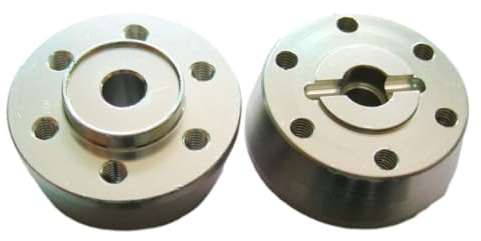 mophrati 2pcs/set Aluminum Front Wheel Hex Hub Adapter For Rock Racer AX90026 AX31010 Desert Buggy for Off-Road Crawler, Silver