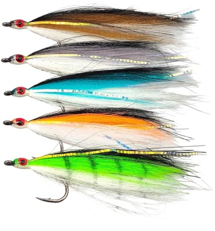 Fiskedrag 5 stycken artificiellt laxbete med en