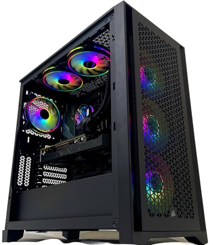 ginger6 Gaming PC Desktop 14ZH66G-8PX - Intel Core i9 14900f Processor, Nvidia RTX 5090 32GB Graphics, 4TB M.2 NVMe SSD, 64GB DDR5, Z790, Wi-Fi 6E 802.11ax, Liquid Cooled, Windows 11 Home