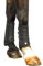 Intrepid International Gel Einsatz Splint-Boots, X-Large, Schwarz