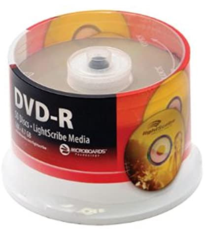 Microboards DVD Recordable Media - 16x - 4.70 GB - 50 Pack Spindle - 1
