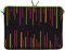 Digittrade LS129-15 Colours Designer Notebooktasche 15,6 Zoll (39,1 cm) aus Neopren Notebook-Hülle Sleeve Tasche Schutzhülle Cover schwarz lila-grün