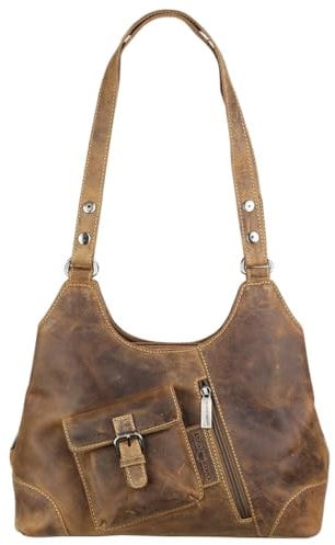 Greenburry Vintage Revival Vol. 1 Henkeltasche Leder, 31 cm, Braun