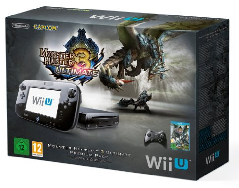 Console Nintendo Wii U 32 Go noire - 'Monster Hunter 3 - Ultimate' premium pack