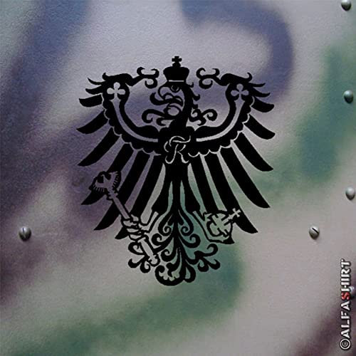 Aufkleber/Sticker Preußen Adler Deutschland Alter Fritz 15x12cm #A279