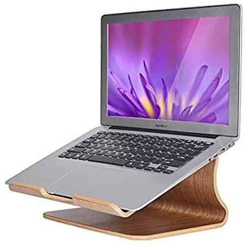SAMDI Elegant Wooden Desktop Holder Heat Release for Laptop Notebook MacBook Air MacBook Pro Cooling Stand by