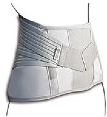 CORSETTO MUSCOLO-SCHELETRICO LOMBOSACRALE CON FIBRA DI CARBONIO Art. TO1103 - L