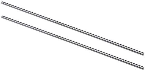 sourcing map 2St Rundstange Stahl, 3,5mm HSS Drehmeißel, für Wellengetriebe Drehmaschinen Bohrmaschine Miniaturachse, Zylinderstift DIY Werkzeug 200mm Lang