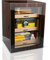 Humidor Schrank - Humidor Zigarre Box - Zedernholz Humidor Vitrine Klavierlack mit Luftbefeuchter und digitalem Hygrometer