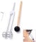 Lezed 128 Hz Diapason Médical Diapason Aluminium Outil Médical de santé de Diapason pour Offre une Réponse en Fréquenc Boule de Marteau de Chakra de Réglage Médical