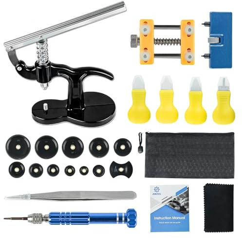 Ziss Watch Battery Replacement Tool Kit Watch Back Remover Tool Multifunctional Watch Opening Tool for Various Kinds of Watch