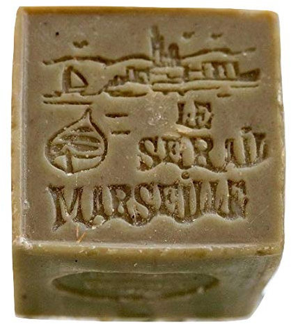 Savon de Marseille argile verte cube 150 gr Le Sérail