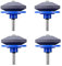 Lawnmower Blade Sharpener,4 PCS Universal Lawn Mower Rotary Blade Sharpener Garden Grinder Wheel Stone for Power Drill Hand Drill Repair Kit